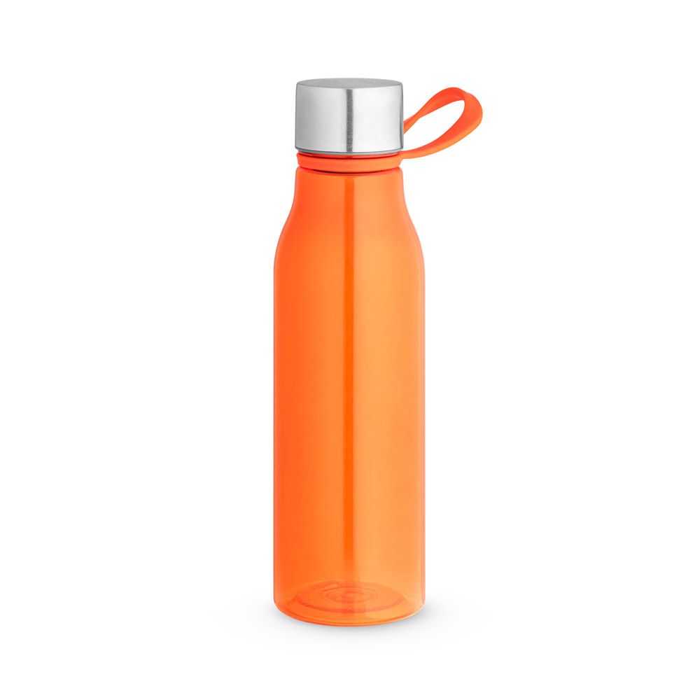 Squeeze Plástico Reciclado Laranja 590 ML Personalizados