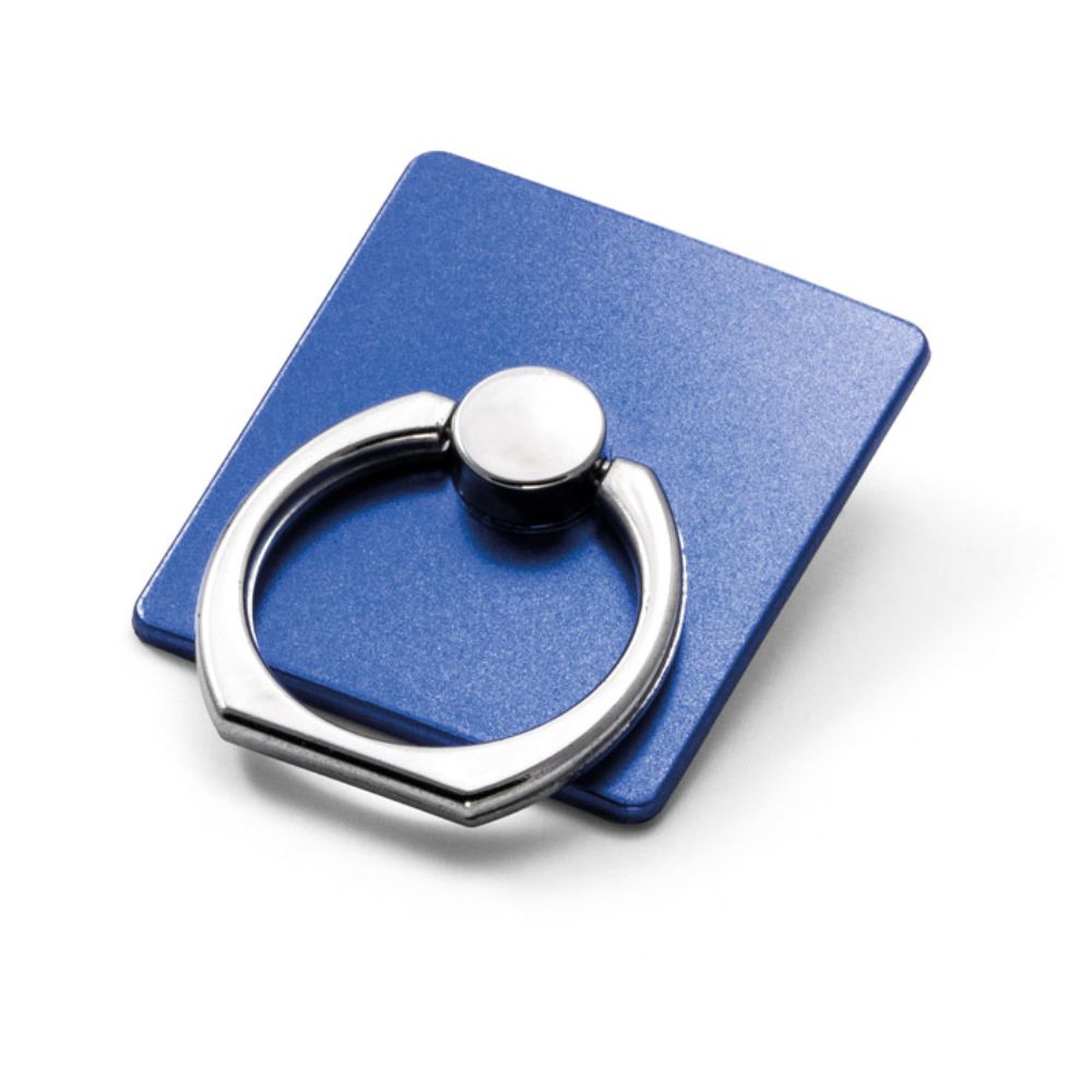 Suporte para Celular Plástico para Brindes Azul