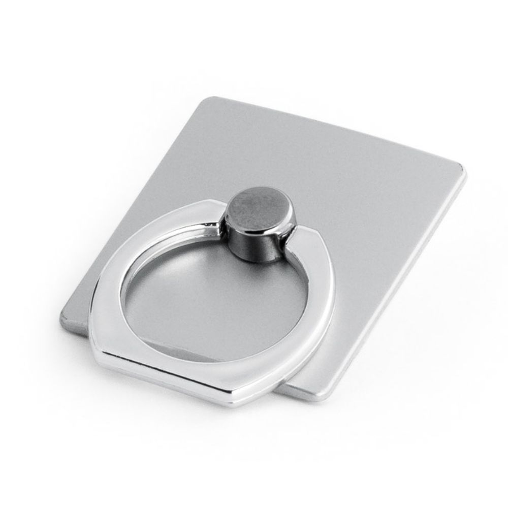 Suporte para Celular Plástico para Brindes Prata