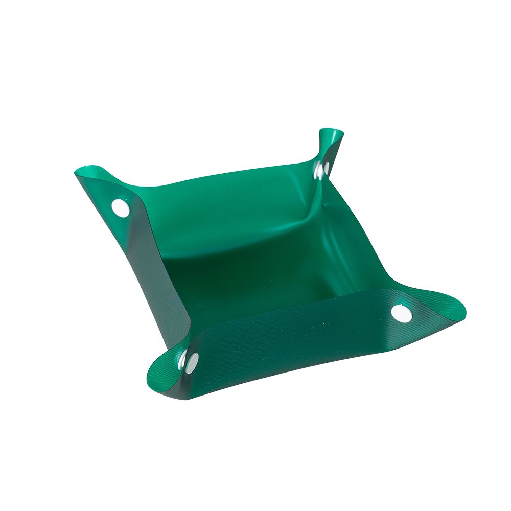 Tigela Plástica para Pets Dobravel Verde