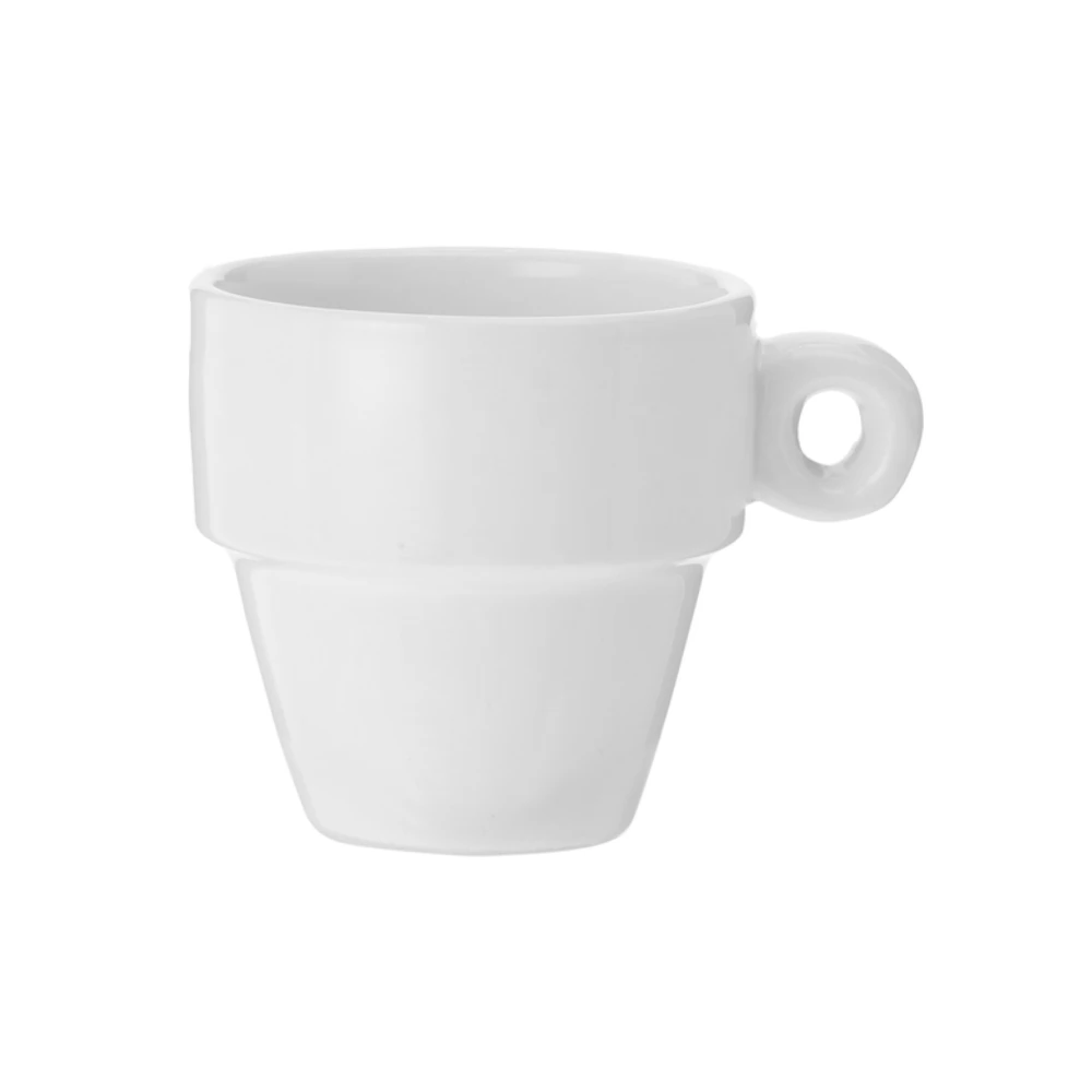 Xícara de cerâmica personalizada para brindes corporativos